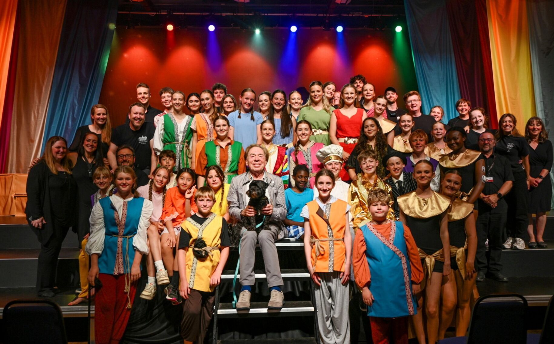 Andrew Lloyd Webber surprises school children putting on Joseph musical